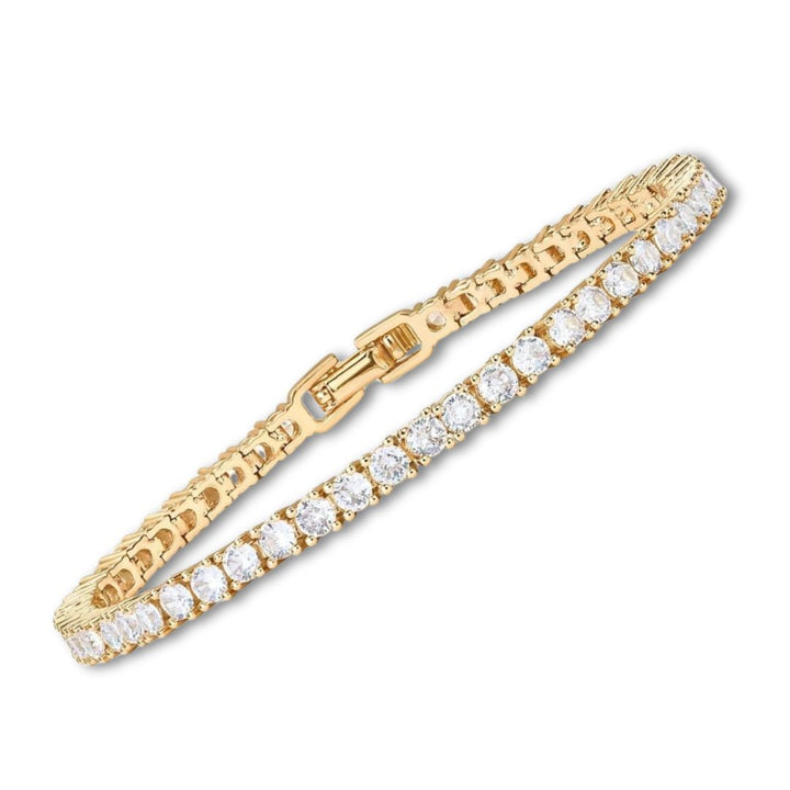 Moissanite Tennis Bracelet | Gold